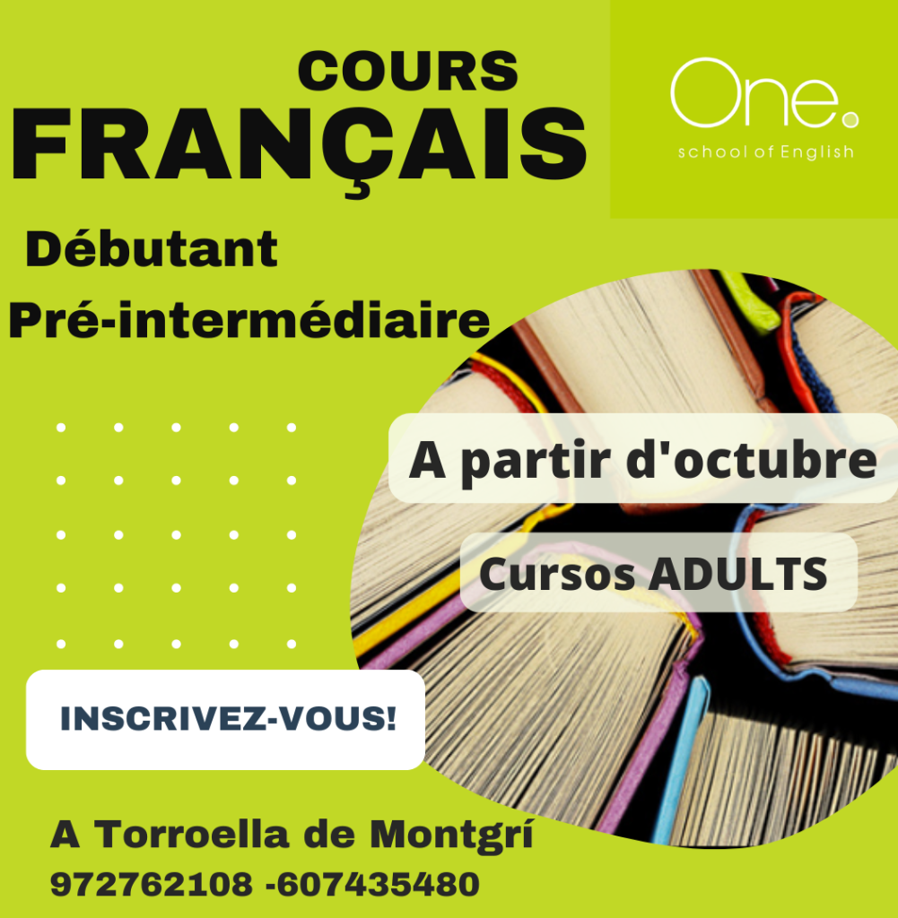 Cursos de francès per adults