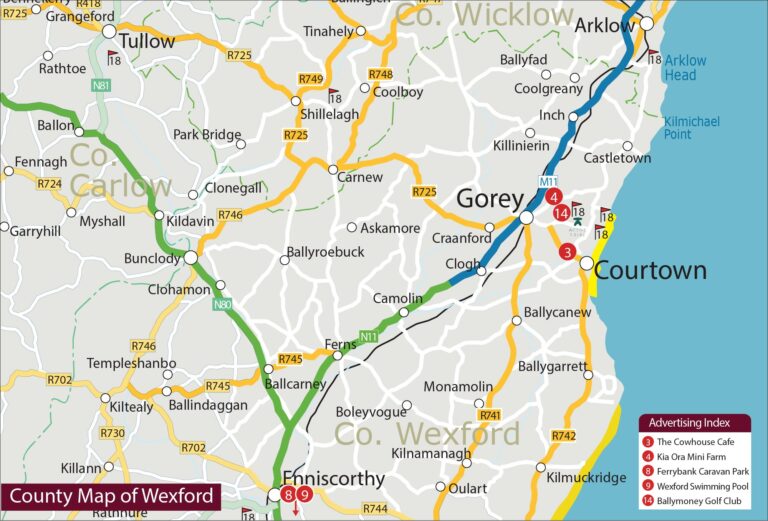 Wexford-County-Map